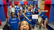 BALLE ORANGE – Marine Fauthoux revient en Bleue. Basket Landes tape fort en Grèce